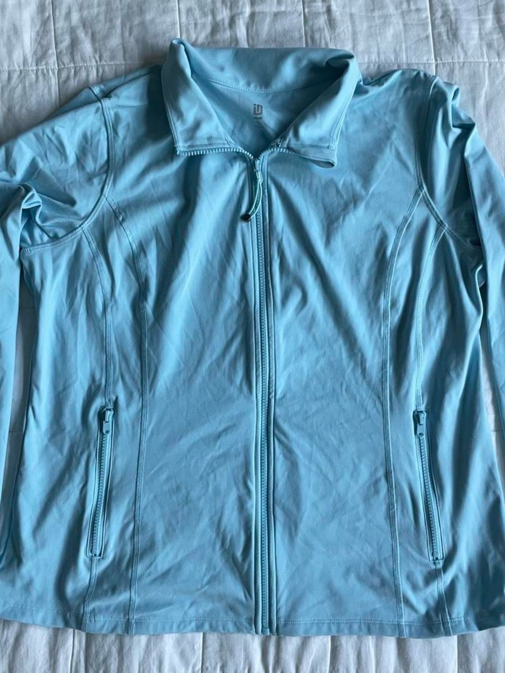 ID Ideology Light Blue Studio Full-Zip Jacket - XL